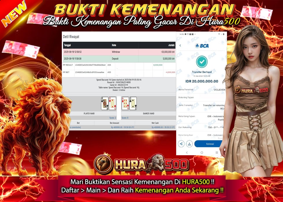 BUKTI JACKPOT SPEED BACCARAT 2 TERPERCAYA DI INDONESIA TGL 19-06-2025