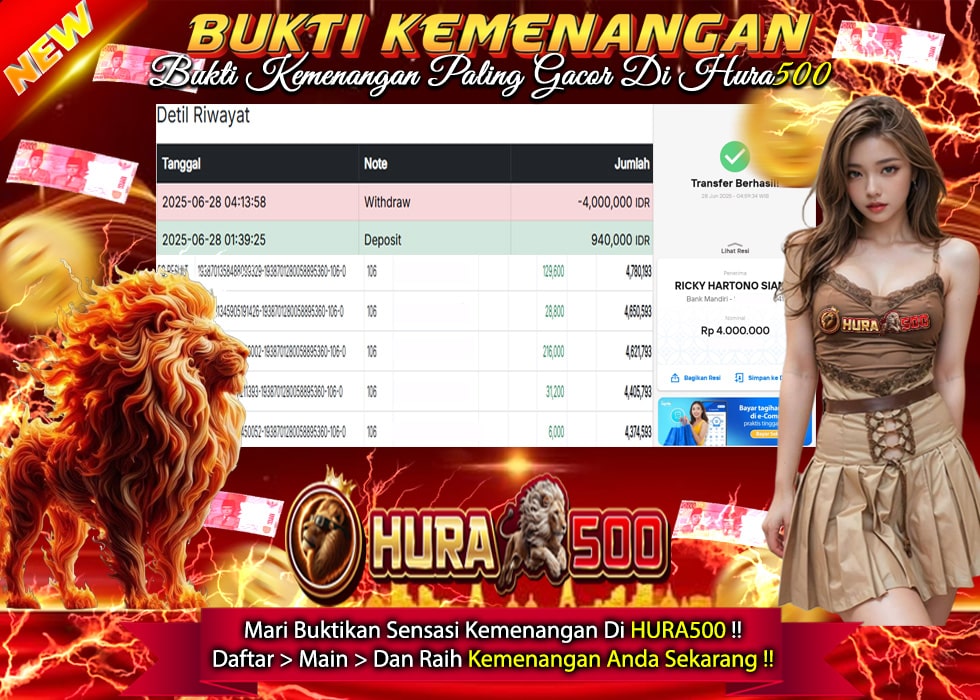 BUKTI JACKPOT SLOT WAYS OF THE QILIN TERPERCAYA DI INDONESIA TGL 28-06-2025
