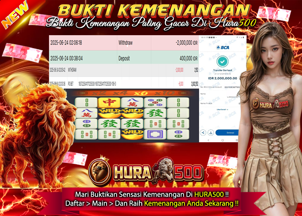 BUKTI JACKPOT SLOT MAHJONG WAYS TERPERCAYA DI INDONESIA TGL 24-06-2025