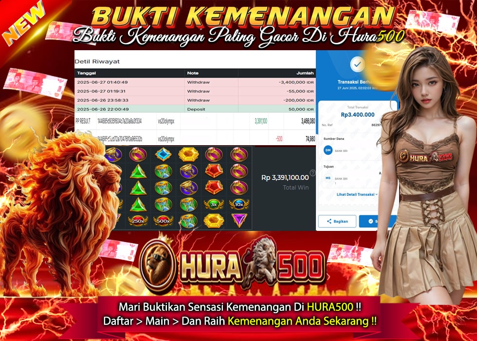 BUKTI JACKPOT SLOT GATES OF OLYMPUS 1000 TERPERCAYA DI INDONESIA TGL 27-06-2025