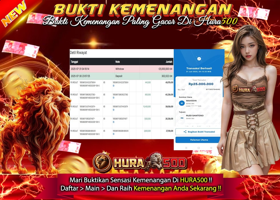 BUKTI JACKPOT SLOT MAHJONG WAYS TERPERCAYA DI INDONESIA TGL 31-07-2025