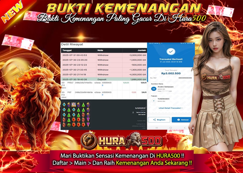 BUKTI JACKPOT SLOT GATES OF OLYMPUS 1000 TERPERCAYA DI INDONESIA TGL 31-07-2025