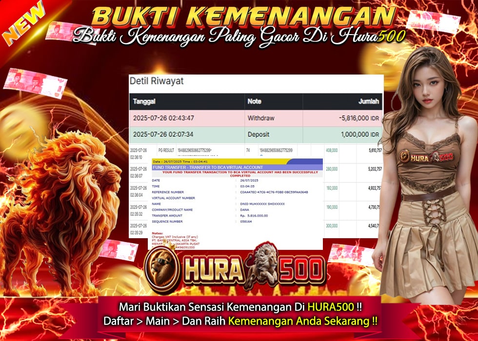 BUKTI JACKPOT SLOT MAHJONG WAYS 2 TERPERCAYA DI INDONESIA TGL 26-07-2025