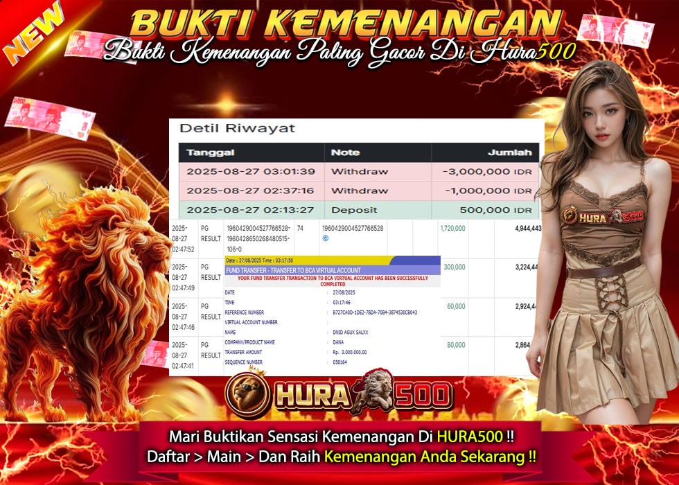 BUKTI JACKPOT SLOT MAHJONG WAYS 2 TERPERCAYA DI INDONESIA TGL 27-08-2025