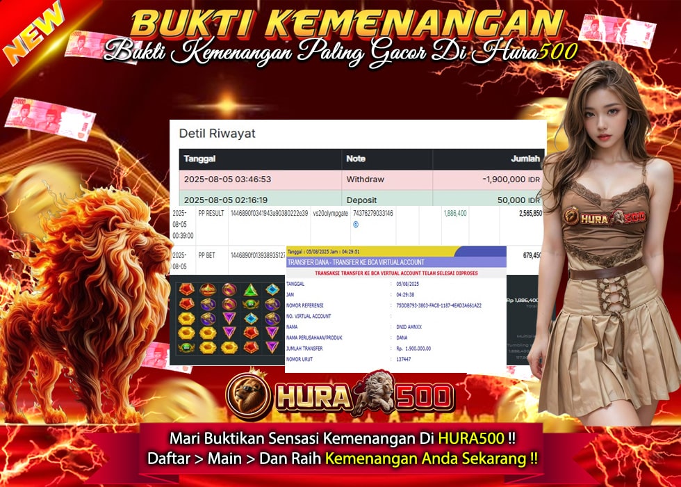 BUKTI JACKPOT SLOT MAHJONG WAYS TERPERCAYA DI INDONESIA TGL 05-08-2025