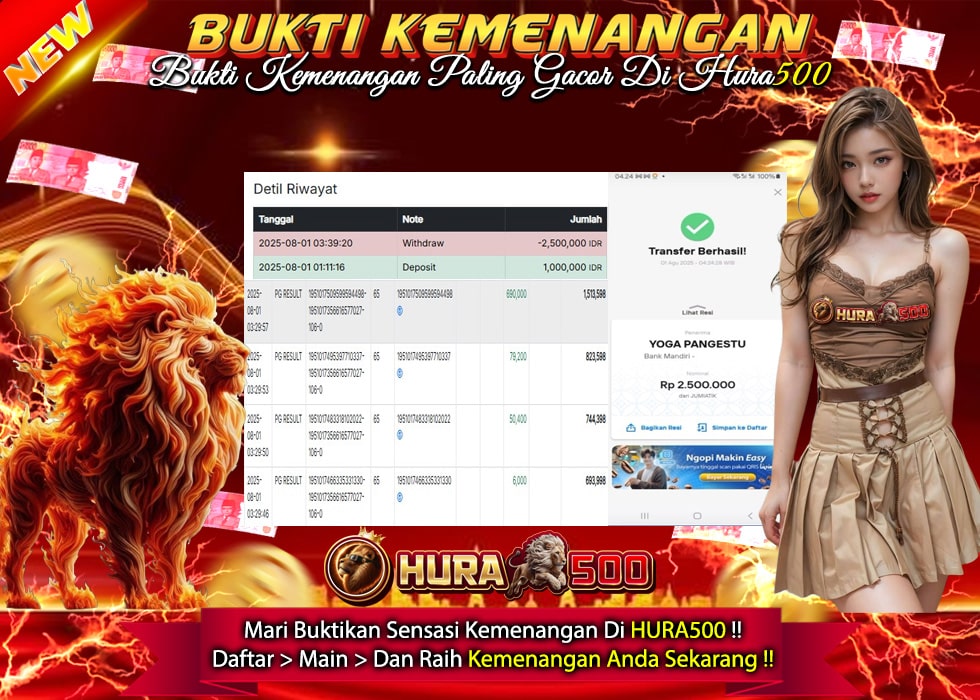 BUKTI JACKPOT SLOT MAHJONG WAYS TERPERCAYA DI INDONESIA TGL 01-08-2025