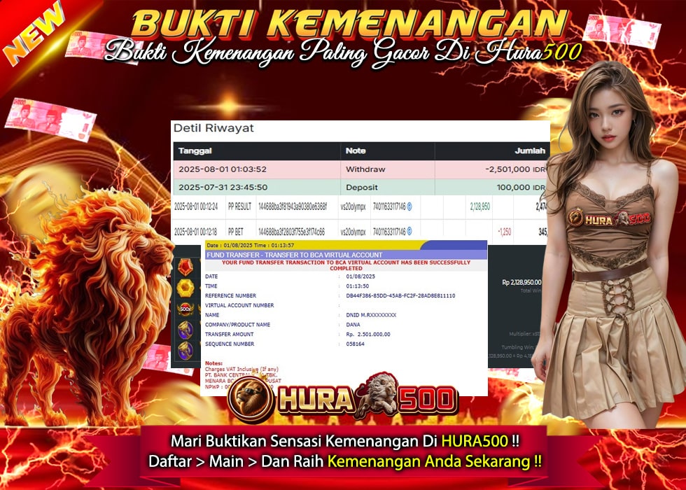 BUKTI JACKPOT SLOT GATES OF OLYMPUS 1000 TERPERCAYA DI INDONESIA TGL 01-08-2025
