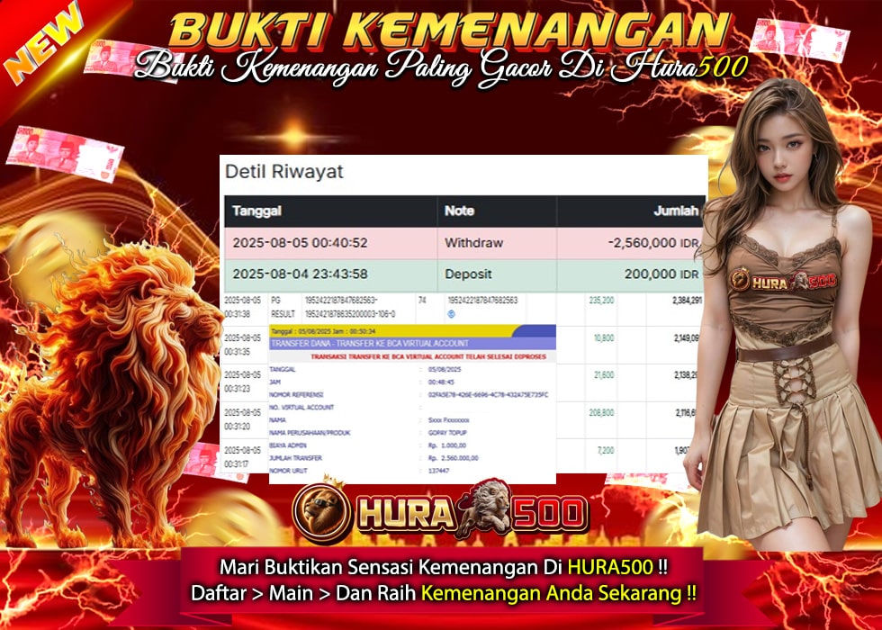 BUKTI JACKPOT SLOT GATES OF OLYMPUS TERPERCAYA DI INDONESIA TGL 05-08-2025