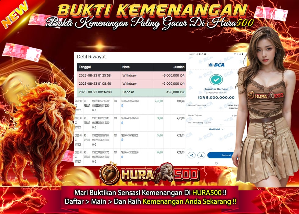 BUKTI JACKPOT SLOT WILD BANDITO TERPERCAYA DI INDONESIA TGL 23-08-2025