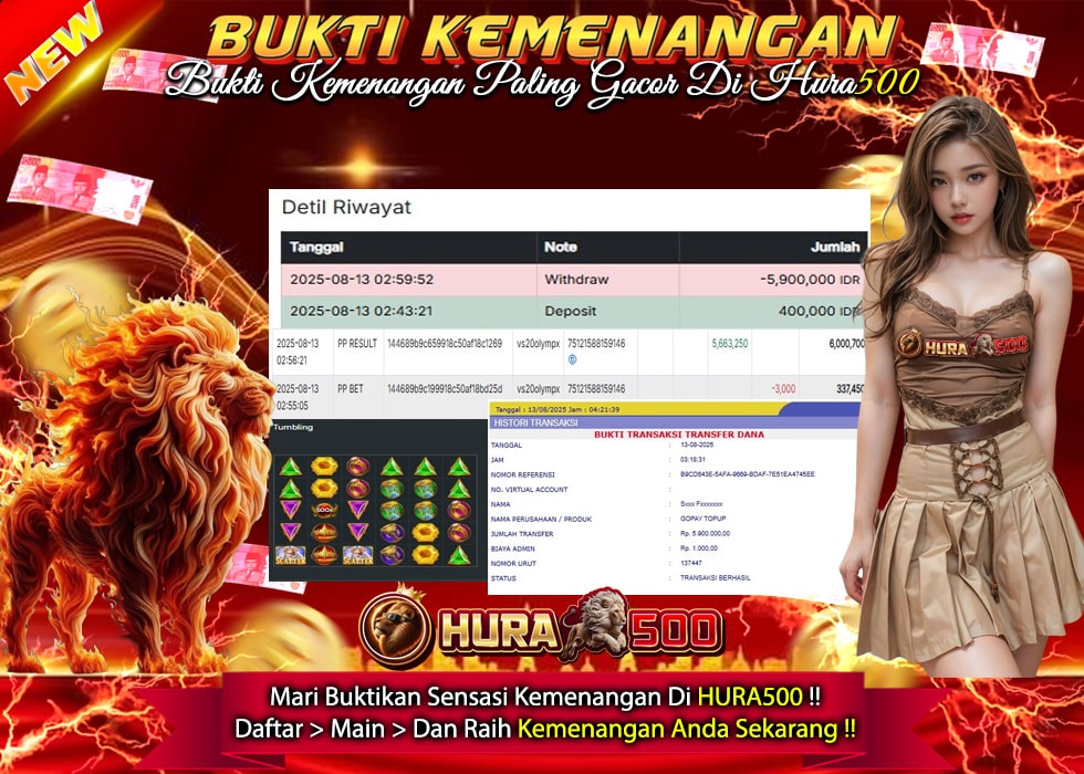 BUKTI JACKPOT SLOT GATES OF OLYMPUS 1000 TERPERCAYA DI INDONESIA TGL 13-08-2025