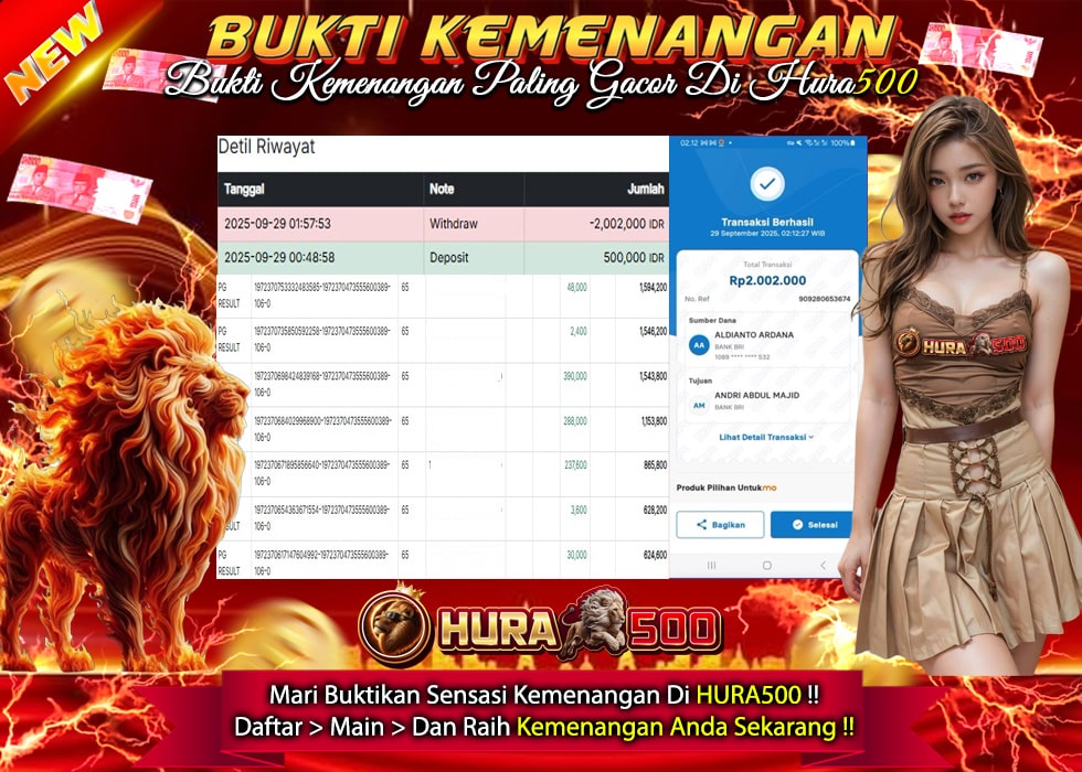 BUKTI JACKPOT SLOT MAHJONG WAYS TERPERCAYA DI INDONESIA TGL 29-09-2025