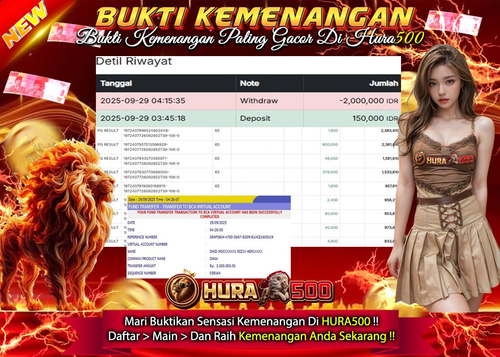 BUKTI JACKPOT SLOT MAHJONG WAYS TERPERCAYA DI INDONESIA TGL 29-09-2025