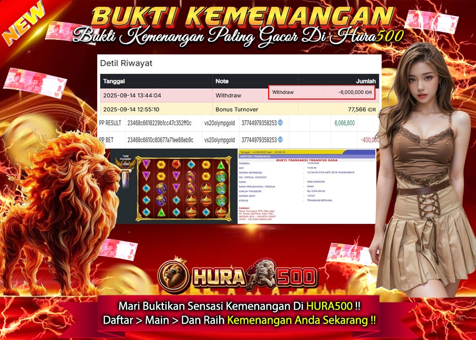 BUKTI JACKPOT SLOT GATES OF OLYMPUS SUPER SCATTER TERPERCAYA DI INDONESIA TGL 14-09-2025