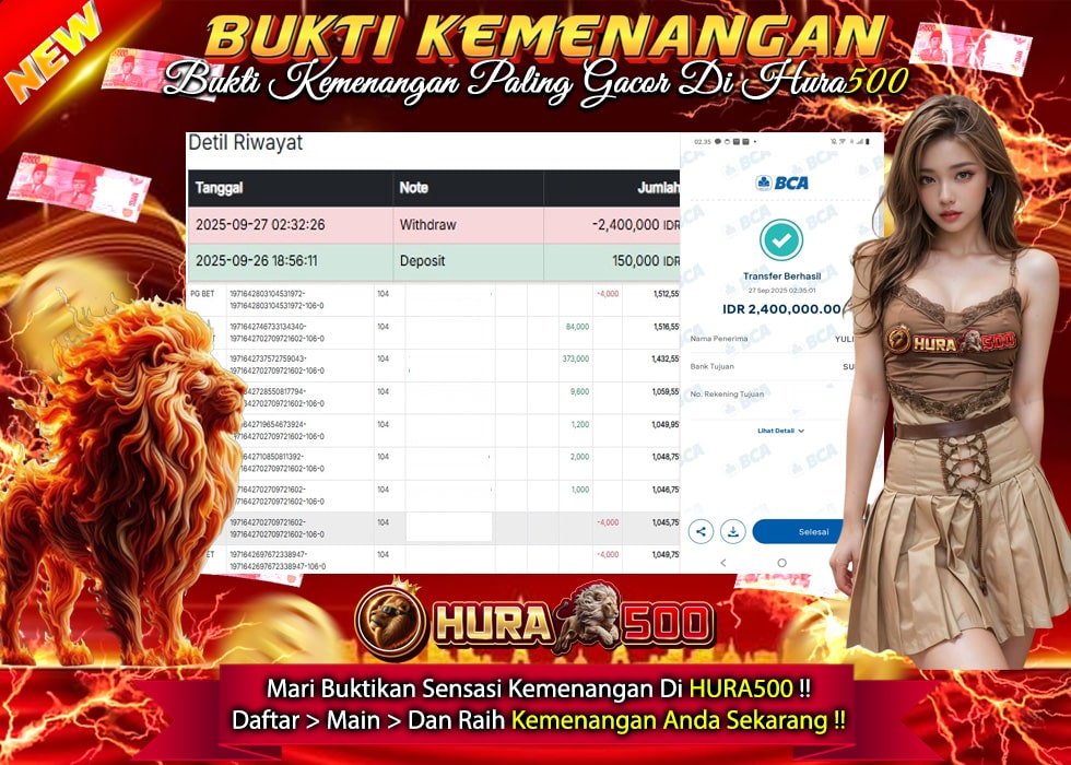 BUKTI JACKPOT SLOT WILD BANDITO TERPERCAYA DI INDONESIA TGL 27-09-2025