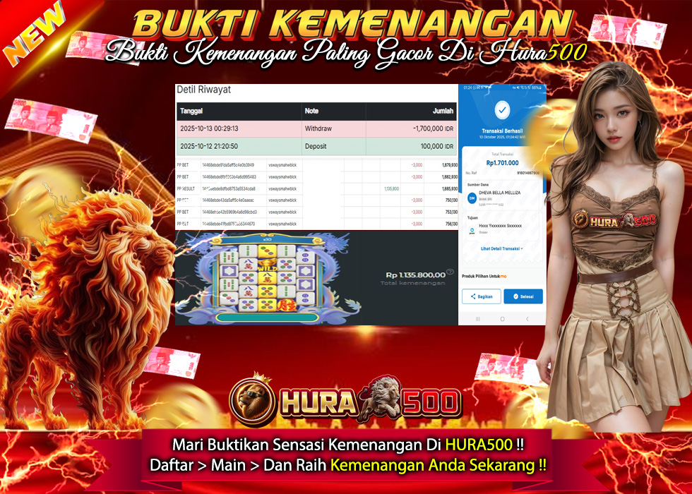 BUKTI JACKPOT SLOT MAHJONG WINS 3 – BLACK SCATTER TERPERCAYA DI INDONESIA TGL 13-10-2025