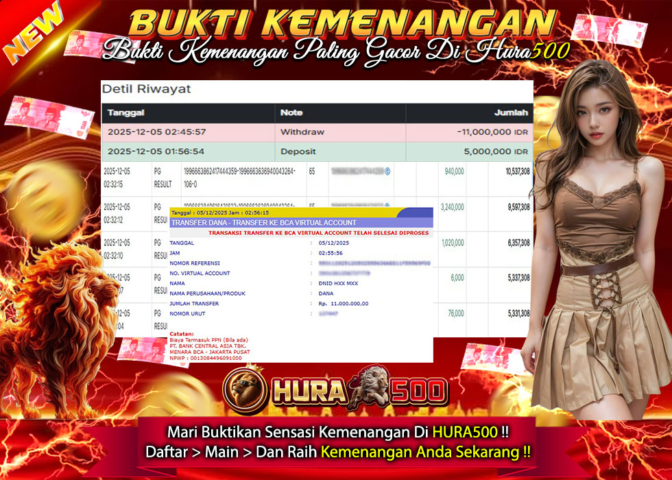 BUKTI JACKPOT SLOT MAHJONG WAYS TERPERCAYA DI INDONESIA TGL 05-12-2025