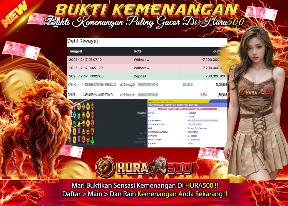 BUKTI JACKPOT SLOT GATES OF OLYMPUS 1000 TERPERCAYA DI INDONESIA TGL 17-12-2025