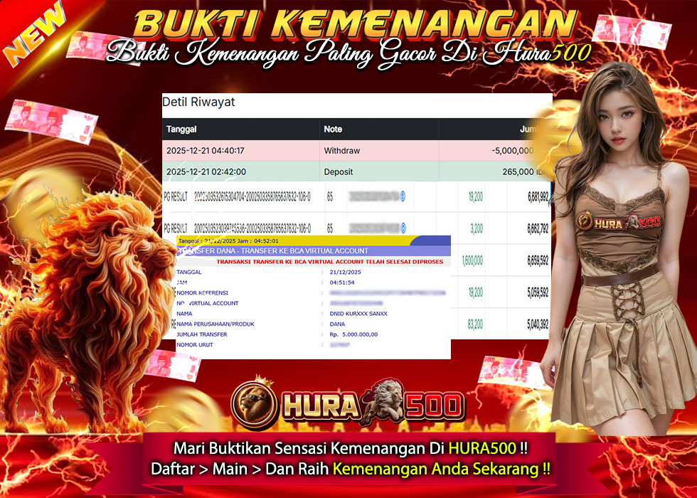 BUKTI JACKPOT SLOT MAHJONG WAYS TERPERCAYA DI INDONESIA TGL 21-12-2025