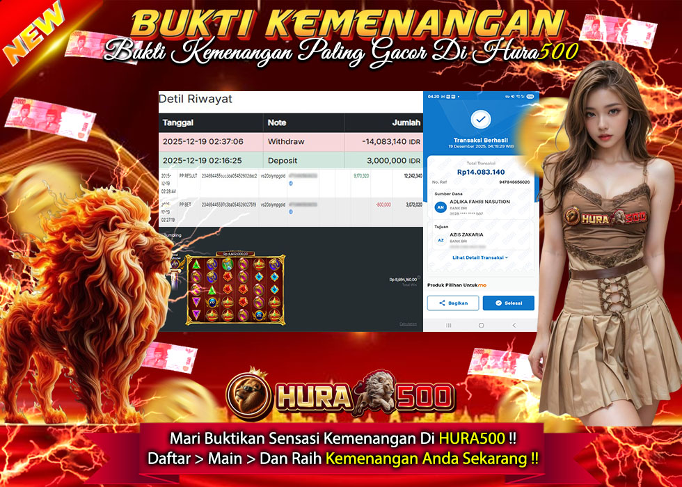 BUKTI JACKPOT SLOT GATES OF OLYMPUS SUPER SCATTER TERPERCAYA DI INDONESIA TGL 19-12-2025