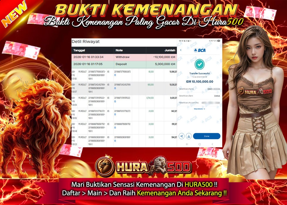 BUKTI JACKPOT SLOT MAHJONG WAYS TERPERCAYA DI INDONESIA TGL 16-01-2026