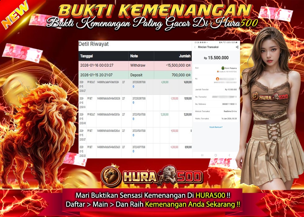 BUKTI JACKPOT LIVE CASINO BACCARAT TERPERCAYA DI INDONESIA TGL 16-01-2026