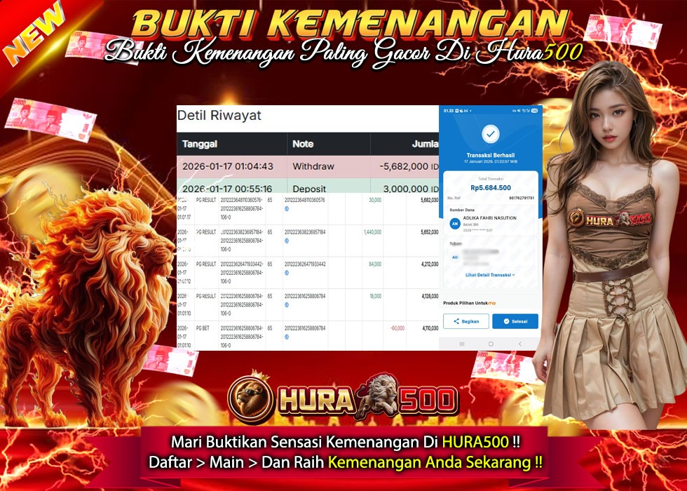 BUKTI JACKPOT SLOT MAHJONG WAYS TERPERCAYA DI INDONESIA TGL 17-01-2026