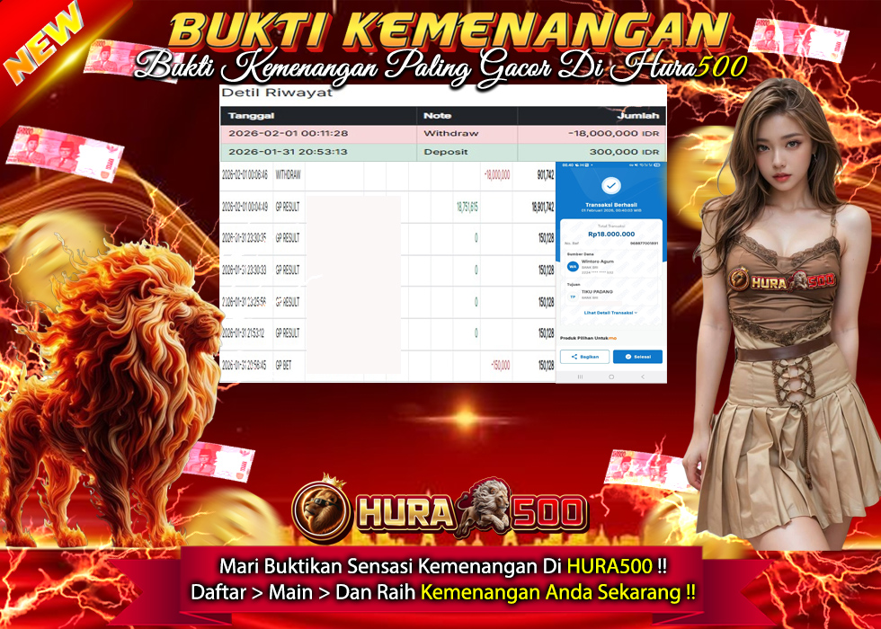 BUKTI JACKPOT SBO SPORT TERPERCAYA DI INDONESIA TGL 01-02-2026