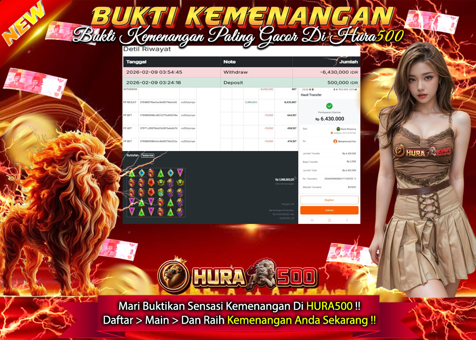 BUKTI JACKPOT SLOT GATES OF OLYMPUS SUPER SCATTER TERPERCAYA DI INDONESIA TGL 09-02-2026
