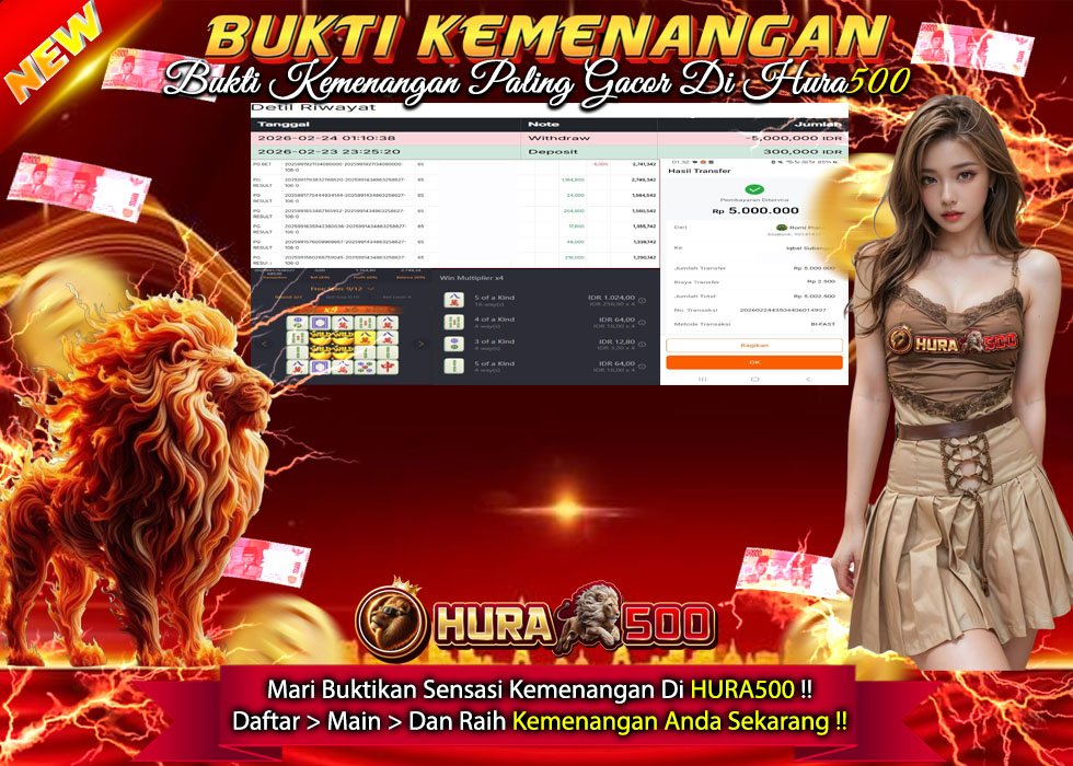 BUKTI JACKPOT SLOT MAHJONG WAYS TERPERCAYA DI INDONESIA TGL 24-02-2026