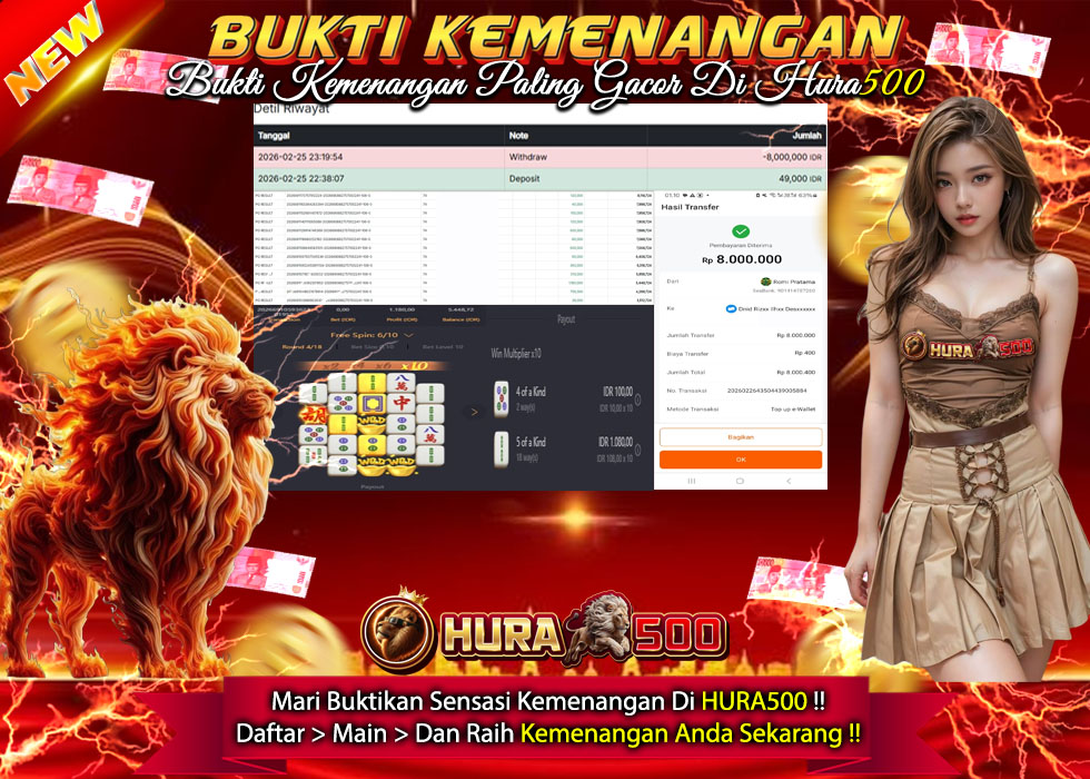 BUKTI JACKPOT SLOT MAHJONG WAYS TERPERCAYA DI INDONESIA TGL 25-02-2026