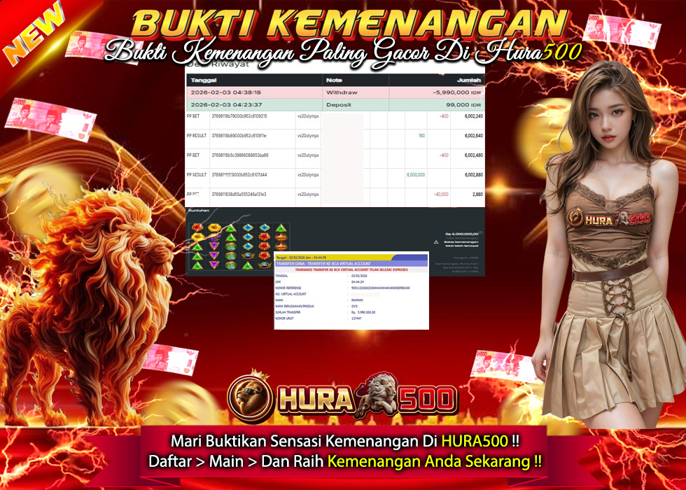 BUKTI JACKPOT SLOT GATES OF OLYMPUS SUPER SCATTER TERPERCAYA DI INDONESIA TGL 03-02-2026