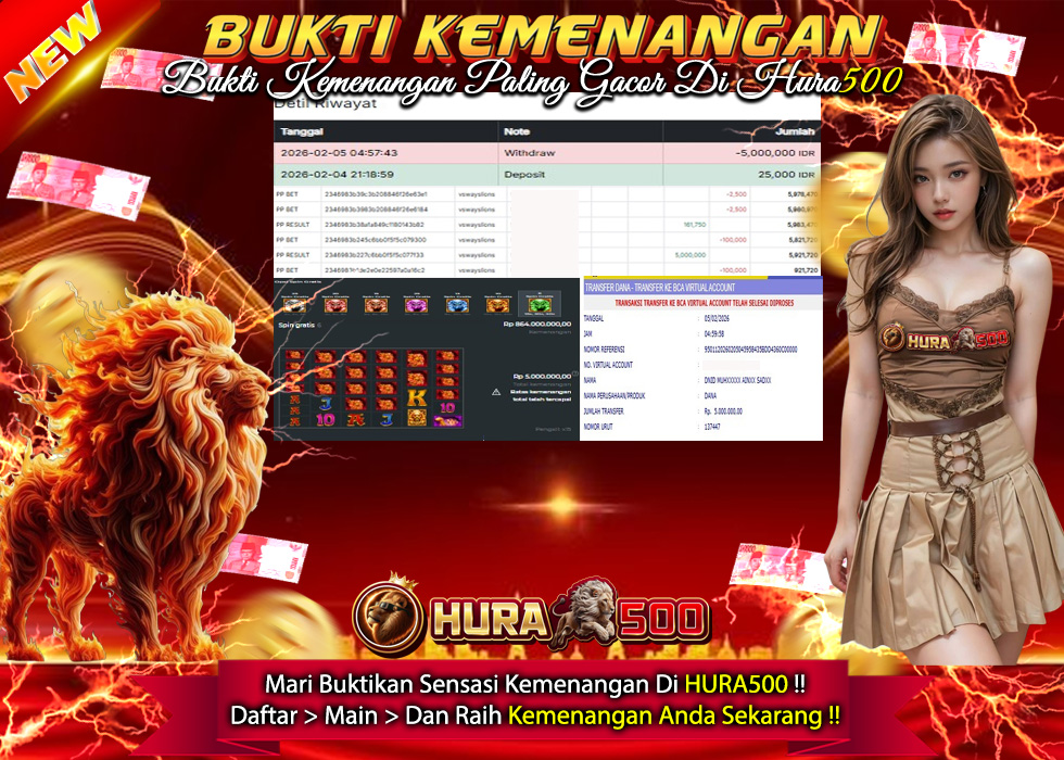 BUKTI JACKPOT SLOT 5 LIONS MEGAWAYS TERPERCAYA DI INDONESIA TGL 05-02-2026