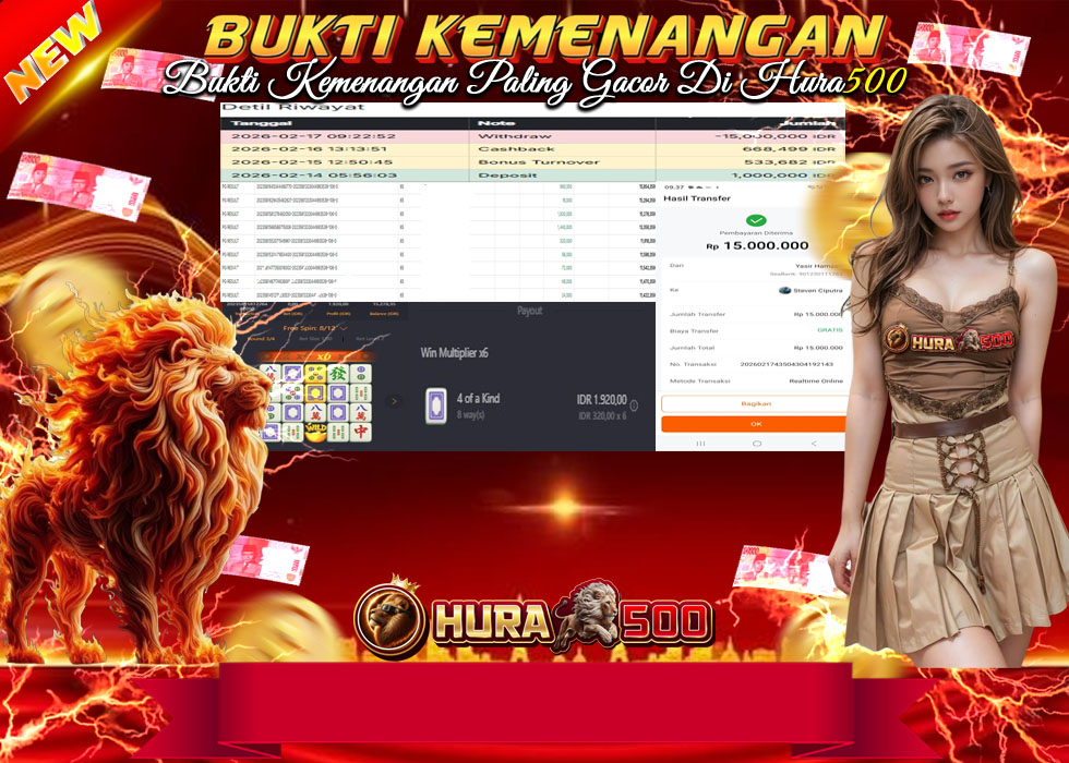 BUKTI JACKPOT SLOT MAHJONG WAYS TERPERCAYA DI INDONESIA TGL 17-02-2026