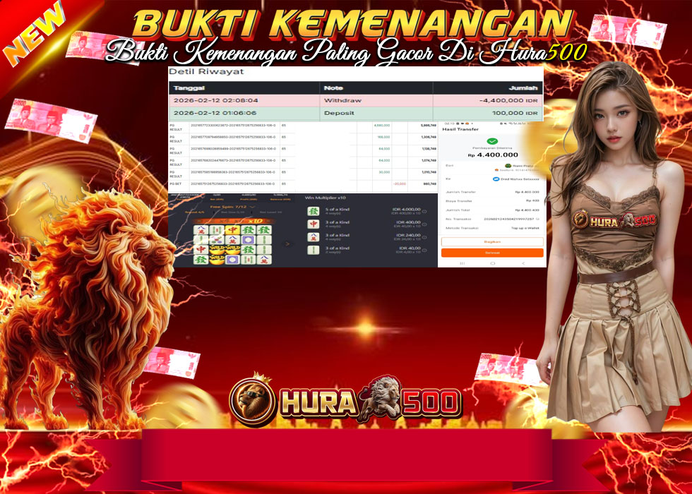 BUKTI JACKPOT SLOT MAHJONG WAYS TERPERCAYA DI INDONESIA TGL 12-02-2026