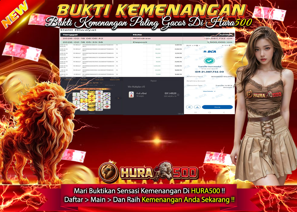 BUKTI JACKPOT SLOT MAHJONG WAYS TERPERCAYA DI INDONESIA TGL 18-02-2026