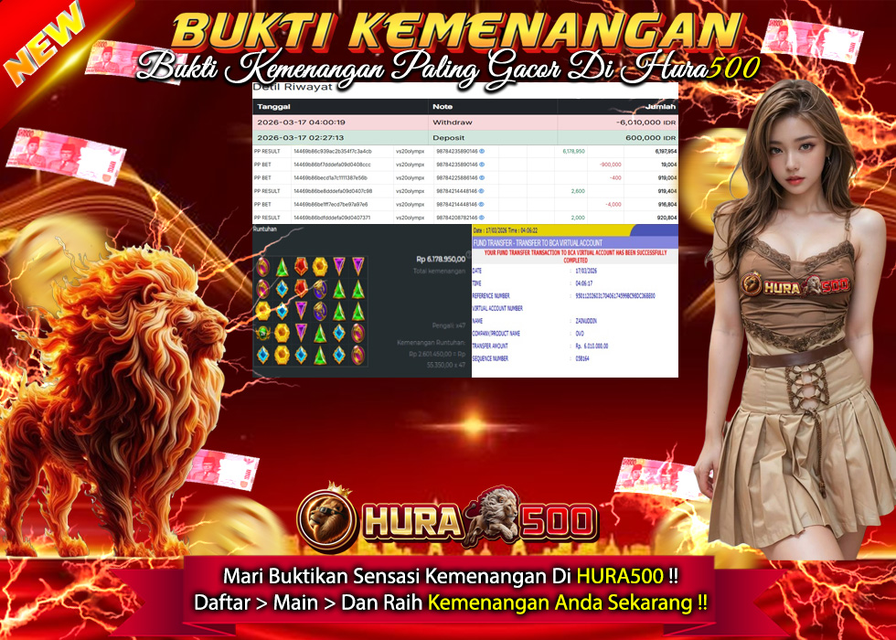 BUKTI JACKPOT SLOT GATES OF OLYMPUS SUPER SCATTER TERPERCAYA DI INDONESIA TGL 17-03-2026