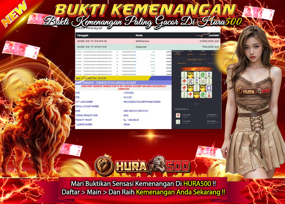 BUKTI JACKPOT SLOT MAHJONG WAYS TERPERCAYA DI INDONESIA TGL 17-03-2026