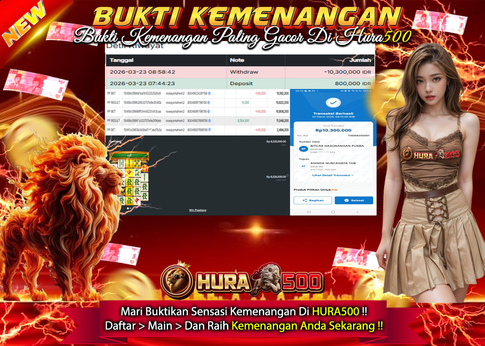 BUKTI JACKPOT SLOT MAHJONG WINS 3 TERPERCAYA DI INDONESIA TGL 23-03-2026