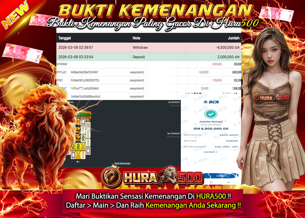 BUKTI JACKPOT SLOT MAHJONG WINS 2 TERPERCAYA DI INDONESIA TGL 09-03-2026