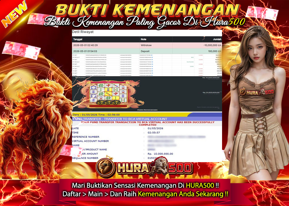 BUKTI JACKPOT SLOT MAHJONG WINS 3 – BLACK SCATTER TERPERCAYA DI INDONESIA TGL 01-05-2026
