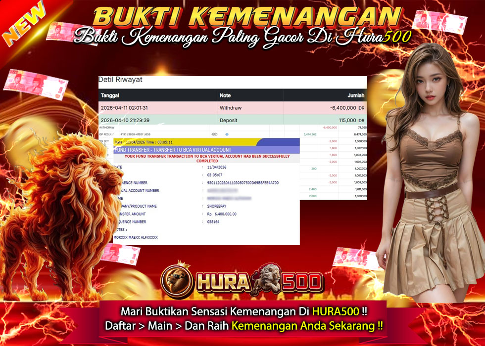 BUKTI JACKPOT SLOT SBO SPORT TERPERCAYA DI INDONESIA TGL 11-04-2026